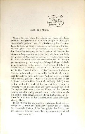 Mitteilungen des Deutschen Archäologischen Instituts, Athenische Abteilung. 5, 5. 1880