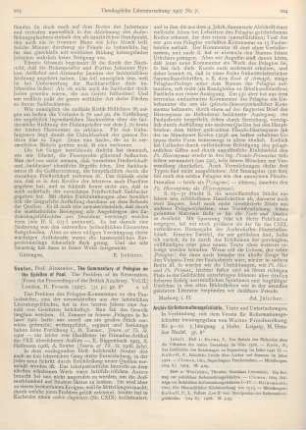 204-209 [Rezension] Friedensburg, Walter (Hrsg.), Archiv für Reformationsgeschichte. Texte und Untersuchungen. Nr. 9 - 12, 3. Jahrg
