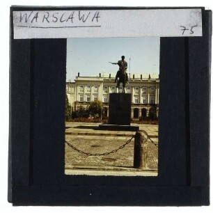 Warschau, Thorwaldsen, Józef Poniatowski-Reiterdenkmal