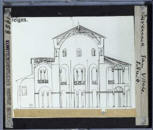 Ravenna, S. Vitale : Querschnitt