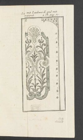 Tafel: Lust Stück auf Englische Art, mitten in den Rabbaten mit [...]