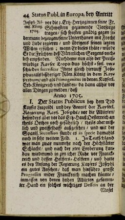 Anno 1705.