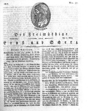 Nro. 57, Donnerstag, den 21. März 1805