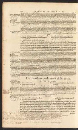 De haeredum qualitate & differentia. Titulus XIX.