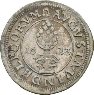 Halbbatzen der Reichsstadt Augsburg, 1623