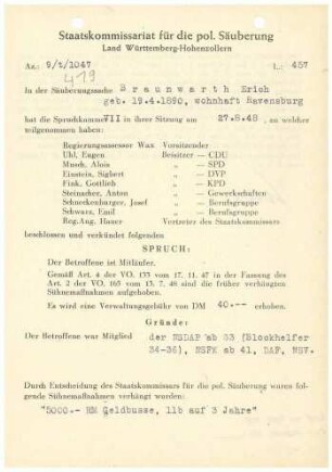 Braunwarth, Erich