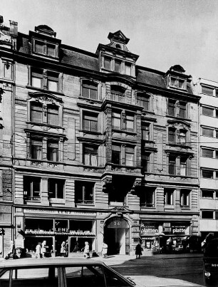 Miets- u. Geschäftshaus; Frankfurt, Münchener Straße 36