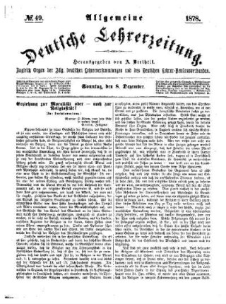 Erziehung zur Moralität oder - auch zur Religiosität? : (Zur Preisbewerbung) ; (Schluß folgt)