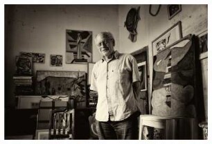 VEIT HOFMANN IN SEINEM ATELIER