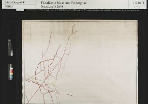 Himmelsfürst Fundgrube hinter Erbisdorf, Grubenbaue auf dem Teich und Verborgenen Flachen, Otto, Silberfund und Komet Stehenden nördlich vom Franken Schacht