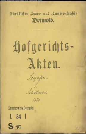 Stadt Salzuflen gegen Dorfschaft Schötmar - Hude im Asenberg