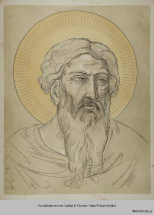 Der Apostel Bartholomäus vom Abendmahl des Taddeo Gaddi