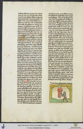 Von sant columanus legend