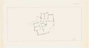 Hausgarten: Grundriss des Hauses