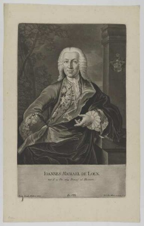 Bildnis des Ioannes Michael de Loen