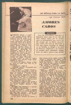 Amores caros : Un detalle para la pista
