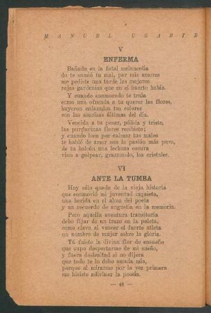 VI - Ante la tumba