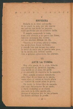 VI - Ante la tumba