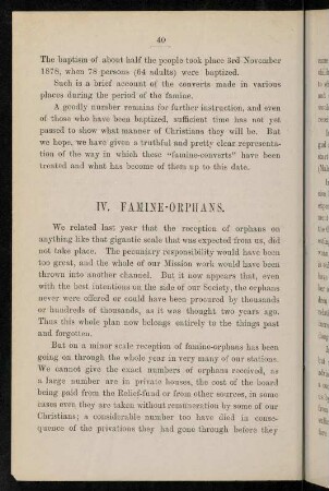 40-47, IV. Famine-orphans