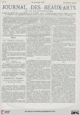 Nr. 17 (15 Septembre 1877)