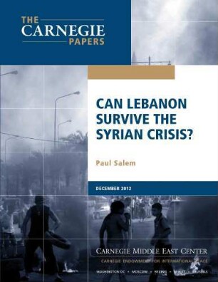 Can Lebanon survive the Syrian crisis?