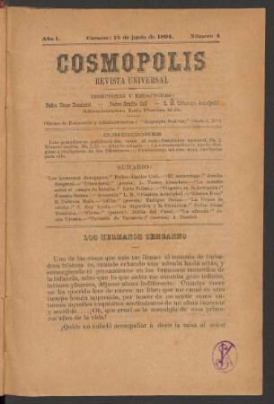 1894,1: año 1, número 4 (15 de junio de 1894)