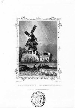 Die Windmühle bei Sanssouci