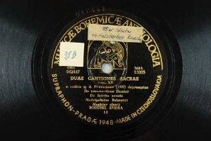 Duae cantiones sacrae : saec. XV. e codice q. d. Franusiano (1505) depromptae