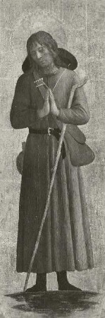 Ein Heiliger (Rochus?)
