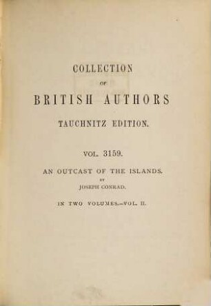 An outcast of the islands, 2