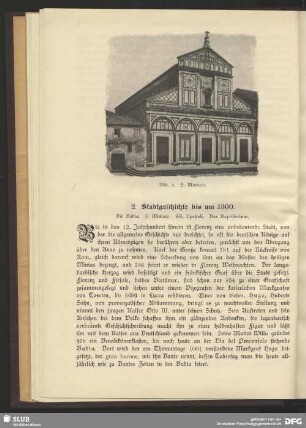 2. Stadtgeschichte bis um 1300