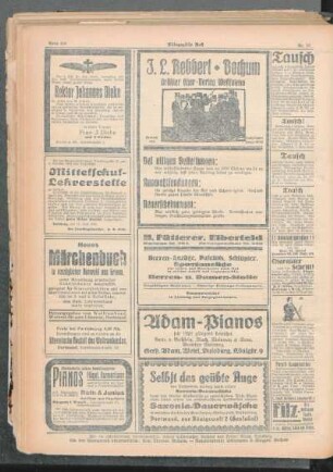 Rektor Johannes Diecke : [Nekrolog]