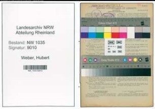Entnazifizierung Hubert Weber , geb. 02.06.1913 (Kaufmaennischer Angestellter)