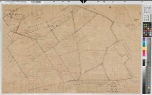Klieve (Anröchte), Robringhausen (Anröchte), Separation Klieve-Robringhausen, Bl. 1 Brouillonkarte Klieve Flur 1