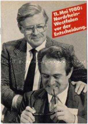 Sonderdruck der SPD zur Landtagswahl in Nordrhein-Westfalen 1980