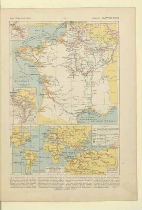 [France. Ports et navigation intérieure]