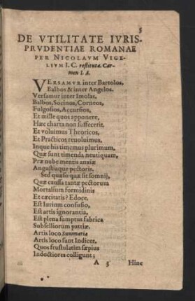 De Utilitate Iurisprudentiae Romanae