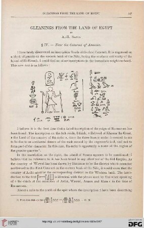 15: Gleanings from the land of Egypt, [3]