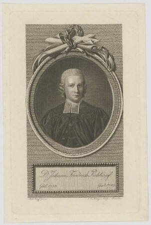 Bildnis des Johann Friedrich Rehkopf