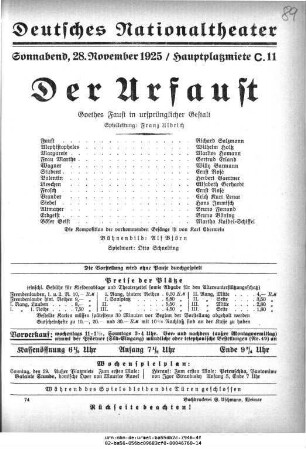 Der Urfaust
