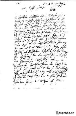 577: Brief von Anna Louisa Karsch an Sophie Dorothea Gleim