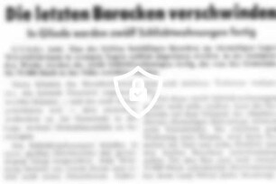 Die letzten Baracken verschwinden