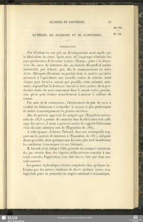 Matériel De Sucrerie Et De Raffinerie