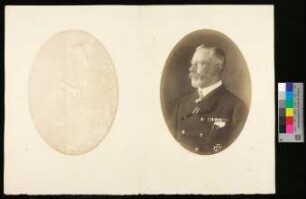 Seitliches Porträtfoto von Prinz Heinrich von Preußen, o.D.