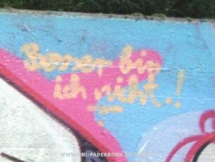 Besser bin ich nicht.!