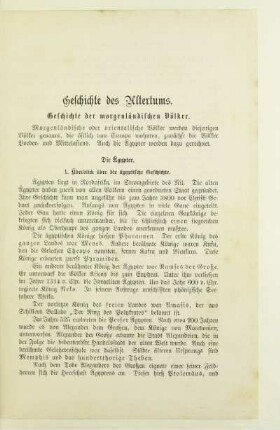 Geschichte der morgenländischen Völker