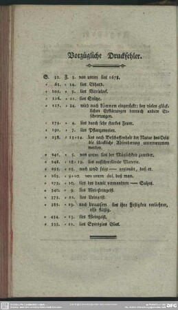 Vorzügliche Druckfehler