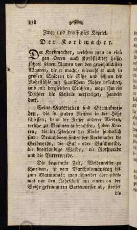 338-362, 32. Kap. Der Korbmacher. - 34. Kap. Der Apoteker.