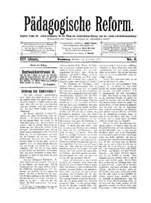 Dichtung und Kinderstube
