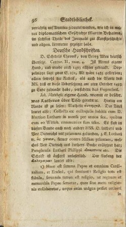 Deutsche Handschriften